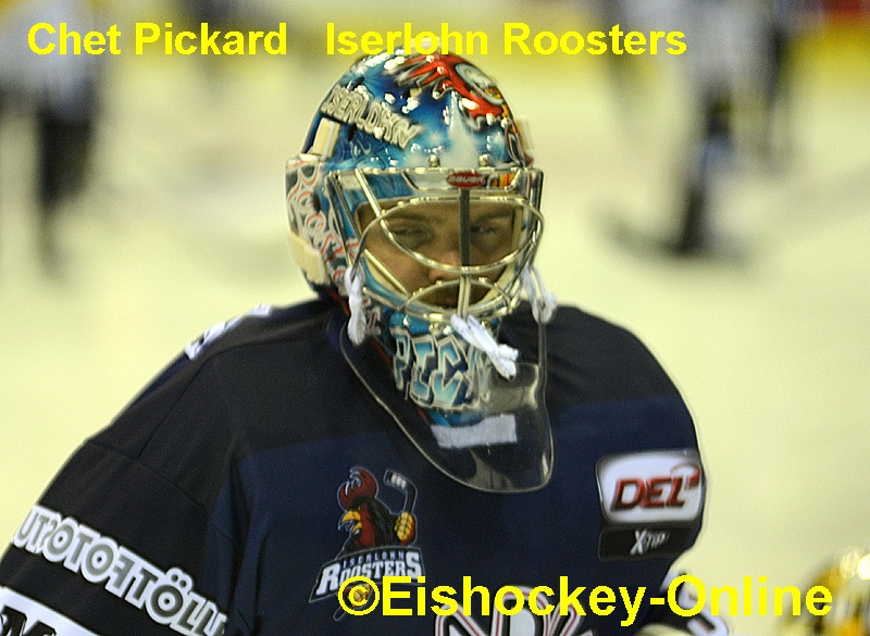 #34 Chet Pickard (USA) Iserlohn Roosters