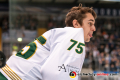 Backup Arvid Holm (Torwart, Faerjestad BK Karlstad) im Gruppenspiel der Champions Hockey League zwischen dem EHC Red Bull München und Färjestad Karlstad (Schweden) am 08.10..2019.