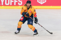 Manuel Agren (Djurgarden IF Stockholm) im Viertelfinal-Rückspiel der Champions Hockey League zwischen dem EHC Red Bull München und Djurgarden IF Stockholm (Schweden) am 10.12.2019.