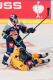 Chris Bourque (EHC Red Bull Muenchen) und Tom Wandell (Djurgarden IF Stockholm) im Viertelfinal-Rückspiel der Champions Hockey League zwischen dem EHC Red Bull München und Djurgarden IF Stockholm (Schweden) am 10.12.2019.