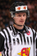 Linesman Andreas Hofer im Viertelfinal-Rückspiel der Champions Hockey League zwischen dem EHC Red Bull München und Djurgarden IF Stockholm (Schweden) am 10.12.2019.