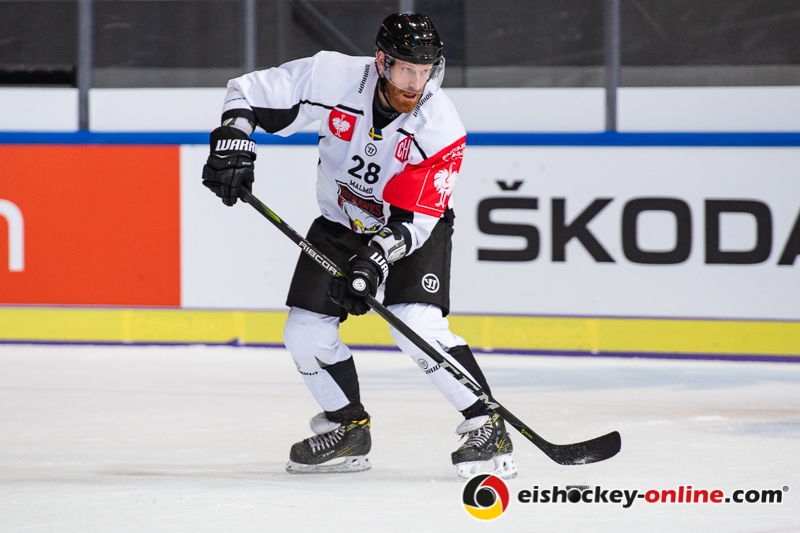 Spielte schon mal für den EHC München: Jens Olsson (Malmoe Redhawks) im Gruppenspiel im Rahmen der Champions Hockey League zwischen dem EHC Red Bull München und den Malmö Redhawks (Schweden) am 09.10.2018.