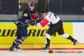 Tobias Eder (EHC Red Bull Muenchen) gegen Albin Johansson (Malmoe Redhawks) im Gruppenspiel im Rahmen der Champions Hockey League zwischen dem EHC Red Bull München und den Malmö Redhawks (Schweden) am 09.10.2018.