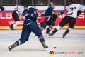 Maximilian Daubner (EHC Red Bull Muenchen) beim Schuss im Gruppenspiel im Rahmen der Champions Hockey League zwischen dem EHC Red Bull München und den Malmö Redhawks (Schweden) am 09.10.2018.