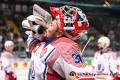 Igor Brikun (Torwart, Yunost Minsk) im Achtelfinal-Rückspiel der Champions Hockey League zwischen dem EHC Red Bull München und Yunost Minsk (Weißrussland) am 20.11.2019.