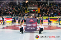 Hymenzelebrierung vor dem Halbfinal-Hinspiel der Champions Hockey League zwischen dem EHC Red Bull München und dem EC Red Bull Salzburg (Österreich) am 08.01.2019.