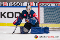 Danny aus den Birken (Torwart, EHC Red Bull Muenchen) im Halbfinal-Hinspiel der Champions Hockey League zwischen dem EHC Red Bull München und dem EC Red Bull Salzburg (Österreich) am 08.01.2019.