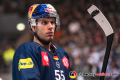 Ryan Button (EHC Red Bull Muenchen) im Halbfinal-Hinspiel der Champions Hockey League zwischen dem EHC Red Bull München und dem EC Red Bull Salzburg (Österreich) am 08.01.2019.