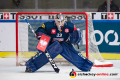 Danny aus den Birken (Torwart, EHC Red Bull Muenchen) im Halbfinal-Hinspiel der Champions Hockey League zwischen dem EHC Red Bull München und dem EC Red Bull Salzburg (Österreich) am 08.01.2019.