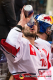Raphael Herburger (EC Red Bull Salzburg) im Halbfinal-Rückspiel der Champions Hockey League zwischen dem EC Red Bull Salzburg (Österreich) und dem EHC Red Bull München am 16.01.2019.
