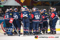 Die Münchner bejubeln den Finaleinzug nach dem 3:1-Sieg im Halbfinal-Rückspiel der Champions Hockey League zwischen dem EC Red Bull Salzburg (Österreich) und dem EHC Red Bull München am 16.01.2019.