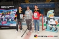 Bundestrainer Marco Sturm, Felix Neureuther und Marcus Kink bei der Pressekonferenz zur Buchvorstellung von Ixi und die coolen Huskys von Autor Felix Neureuther am 17.09.2018 im Olympiaeisstadion in München.Foto: Heike Feiner/Eibner Pressefoto