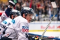 Louis-Marc Aubry (Eisbaeren Berlin) in der Hauptrundenbegegnung der Deutschen Eishockey Liga zwischen dem EHC Red Bull München und den Eisbären Berlin am 01.11.2018.