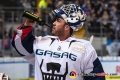 Kevin Poulin (Torwart, Eisbaeren Berlin) beim Warmup vor der Hauptrundenbegegnung der Deutschen Eishockey Liga zwischen dem EHC Red Bull München und den Eisbären Berlin am 01.11.2018.