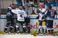 Keilerei in der Hauptrundenbegegnung der Deutschen Eishockey Liga zwischen dem EHC Red Bull München und den Eisbären Berlin am 01.11.2018.