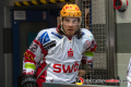 Chad Nehring (Fischtown Pinguins Bremerhaven) beim Betreten des Eises vor dem letzten Drittel in der Hauptrundenbegegnung der Deutschen Eishockey Liga zwischen dem EHC Red Bull München und den Fischtown Pinguins Bremerhaven am 03.03.2019.