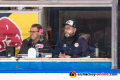Alex Onken bei der Arbeit in der Hauptrundenbegegnung der Deutschen Eishockey Liga zwischen dem EHC Red Bull München und den Fischtown Pinguins Bremerhaven am 03.03.2019.