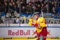 Ryan McKiernan (Duesseldorfer EG) erzielte den einzigen Treffer für seine Farben in der Hauptrundenbegegnung der Deutschen Eishockey Liga zwischen dem EHC Red Bull München und der Düsseldorfer EG am 03.02.2019.