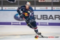 Keith Aulie (EHC Red Bull Muenchen) in der Hauptrundenbegegnung der Deutschen Eishockey Liga zwischen dem EHC Red Bull München und den Ingolstadt Panthern am 07.10.2018.