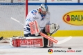 Mathias Lange (Torwart, Iserlohn Roosters) in der Hauptrundenbegegnung der Deutschen Eishockey Liga zwischen dem EHC Red Bull München und den Iserlohn Roosters am 28.10.2018.