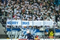 Banner in der Münchner Nordurve in der Hauptrundenbegegnung der Deutschen Eishockey Liga zwischen dem EHC Red Bull München und den Adler Mannheim am 21.12.2018.
