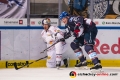 Denis Reul (Adler Mannheim) gegen Yasin Ehliz (EHC Red Bull Muenchen) in der Hauptrundenbegegnung der Deutschen Eishockey Liga zwischen dem EHC Red Bull München und den Adler Mannheim am 21.12.2018.