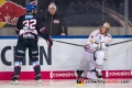 Cody Lampl (Adler Mannheim) und Keith Aulie (EHC Red Bull Muenchen) in der Hauptrundenbegegnung der Deutschen Eishockey Liga zwischen dem EHC Red Bull München und den Adler Mannheim am 21.12.2018.