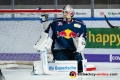 Kevin Reich (Torwart, EHC Red Bull Muenchen) in der Hauptrundenbegegnung der Deutschen Eishockey Liga zwischen dem EHC Red Bull München und den Grizzlys Wolfsburg am 02.12.2018.