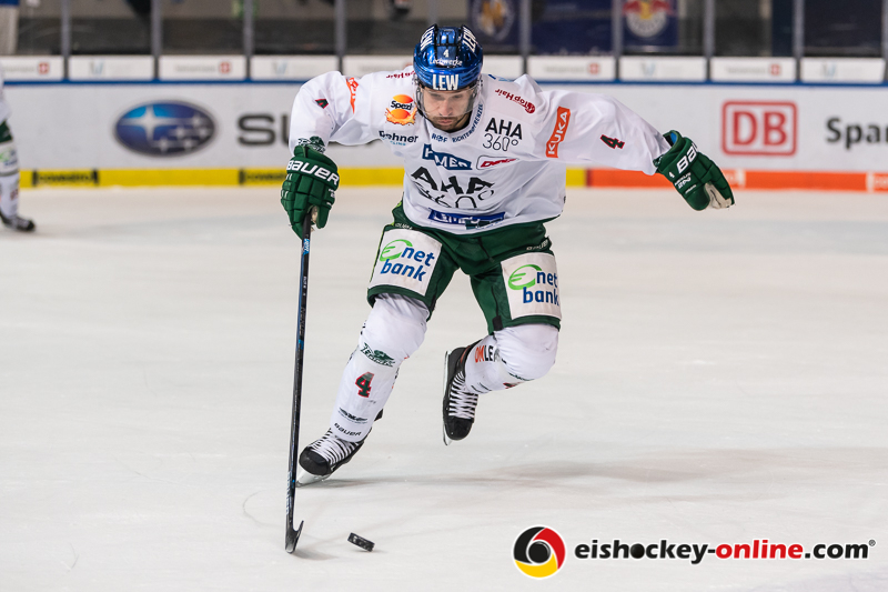 Henry Haase (Augsburger Panther) in der Hauptrundenbegegnung der Deutschen Eishockey Liga zwischen dem EHC Red Bull München und den Augsburger Panthern am 20.12.2019.