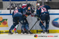 Kampf um den Puck von Frank Hoerdler (Eisbaeren Berlin) mit Jason Jaffray (EHC Red Bull Muenchen), Yannic Seidenberg (EHC Red Bull Muenchen) und Yasin Ehliz (EHC Red Bull Muenchen) in der Hauptrundenbegegnung der Deutschen Eishockey Liga zwischen dem EHC Red Bull München und den Eisbären Berlin am 24.01.2020.