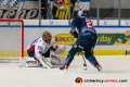 Frank Mauer (EHC Red Bull Muenchen) beim Penalt Shootout gegen Justin Pogge (Torwart, Eisbaeren Berlin) in der Hauptrundenbegegnung der Deutschen Eishockey Liga zwischen dem EHC Red Bull München und den Eisbären Berlin am 24.01.2020.
