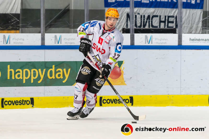 Stefan Espeland (Fischtown Pinguins Bremerhaven) in der Hauptrundenbegegnung der Deutschen Eishockey Liga zwischen dem EHC Red Bull München und den Fischtown Pinguins Bremerhaven am 16.02.2020.