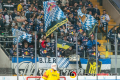 Fans in der Muenchner Nordkurve in der Hauptrundenbegegnung der Deutschen Eishockey Liga zwischen dem EHC Red Bull München und der Düsseldorfer EG am 23.02.2020.