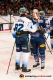 Mirko Hoefflin (ERC Ingolstadt Panther) und Justin Schuetz (EHC Red Bull Muenchen) beim Shakehands nach der Hauptrundenbegegnung der Deutschen Eishockey Liga zwischen dem EHC Red Bull München und den Ingolstadt Panthern am 21.02.2020.