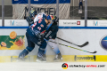 Kampf um den Puck zwischen Yasin Ehliz (EHC Red Bull Muenchen) und Fabio Wagner (ERC Ingolstadt Panther) in der Hauptrundenbegegnung der Deutschen Eishockey Liga zwischen dem EHC Red Bull München und den Ingolstadt Panthern am 21.02.2020.