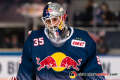 Kevin Reich (Torwart, EHC Red Bull Muenchen) beim Warmup im Spiel Red Bull Muenchen gegen die Iserlohn Roosters am 19.01.2020.