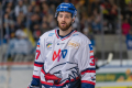 Thomas Larkin (Adler Mannheim) in der Hauptrundenbegegnung der Deutschen Eishockey Liga zwischen dem EHC Red Bull München und den Adler Mannheim am 15.12.2019.