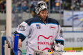 Sebastian Vogl (Torwart, Straubing Tigers) beim Warmup vor der Hauptrundenbegegnung der Deutschen Eishockey Liga zwischen dem EHC Red Bull München und den Straubing Tigers am 06.03.2020.