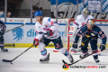 Ben Smith (Adler Mannheim) verfolgt von Frank Mauer (EHC Red Bull Muenchen) in der 2. Finalbegegnung in den Playoffs der Deutschen Eishockey Liga zwischen dem EHC Red Bull München und den Adler Mannheim am 20.04.2019.