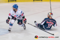 Chad Kolarik (Adler Mannheim) und Matt Stajan (EHC Red Bull Muenchen) in der 4. Finalbegegnung in den Playoffs der Deutschen Eishockey Liga zwischen dem EHC Red Bull München und den Adler Mannheim am 24.04.2019.