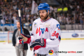 Andrew Desjardins (Adler Mannheim) in der 4. Finalbegegnung in den Playoffs der Deutschen Eishockey Liga zwischen dem EHC Red Bull München und den Adler Mannheim am 24.04.2019.