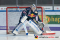 Danny aus den Birken (Torwart, EHC Red Bull Muenchen) in der 1. Halbfinalbegegnung in den Playoffs der Deutschen Eishockey Liga zwischen dem EHC Red Bull München und den Augsburger Panthern am 03.04.2019.