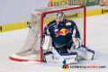 Danny aus den Birken (Torwart, EHC Red Bull Muenchen) in der 1. Halbfinalbegegnung in den Playoffs der Deutschen Eishockey Liga zwischen dem EHC Red Bull München und den Augsburger Panthern am 03.04.2019.