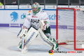 Olivier Roy (Torwart, Augsburger Panther) in der 1. Halbfinalbegegnung in den Playoffs der Deutschen Eishockey Liga zwischen dem EHC Red Bull München und den Augsburger Panthern am 03.04.2019.