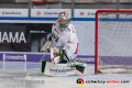 Olivier Roy (Torwart, Augsburger Panther) in der 3. Halbfinalbegegnung in den Playoffs der Deutschen Eishockey Liga zwischen dem EHC Red Bull München und den Augsburger Panthern am 07.04.2019.