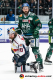 Maximilian Kastner (EHC Red Bull Muenchen) und Arvids Rekis (Augsburger Panther) in der 4. DEL-Halbfinalbegegnung der Augsburger Panther mit dem EHC Red Bull Muenchen.Foto: Heike Feiner/Eibner Pressefoto