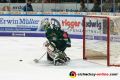 Olivier Roy (Torwart, Augsburger Panther) in der 6. DEL-Halbfinalbegegnung der Augsburger Panther mit dem EHC Red Bull Muenchen.Foto: Heike Feiner/Eibner Pressefoto