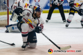 Ryan Button (EHC Red Bull Muenchen) in der 6. DEL-Halbfinalbegegnung der Augsburger Panther mit dem EHC Red Bull Muenchen.Foto: Heike Feiner/Eibner Pressefoto