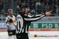 Linesman Kilian Hinterdobler in der 6. DEL-Halbfinalbegegnung der Augsburger Panther mit dem EHC Red Bull Muenchen.Foto: Heike Feiner/Eibner Pressefoto