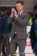Coach Mike Stewart (Augsburger Panther) nach der 7. Halbfinalbegegnung in den Playoffs der Deutschen Eishockey Liga zwischen dem EHC Red Bull München und den Augsburger Panthern am 16.04.2019.